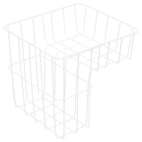 VidaXL Lodówka na kółkach, z zasilaczem, czarno-szara, 36 L, PP i PE