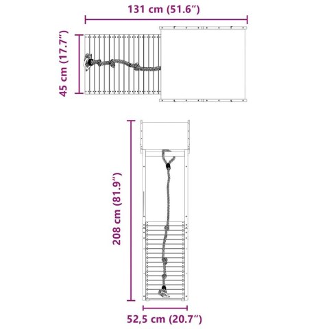 PLAC ZABAW DO OGRODU IMPREGNOWANE DREWNO SOSNOWE
