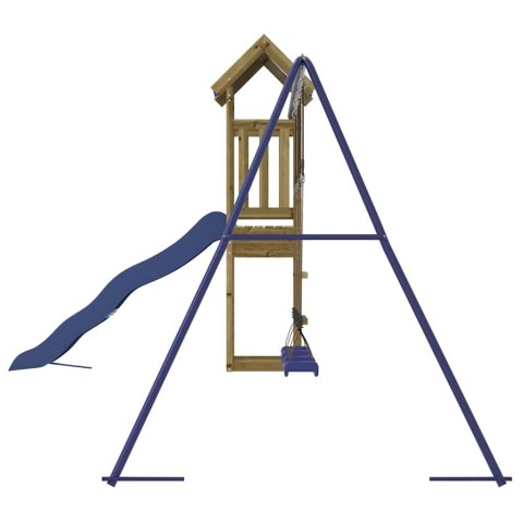 PLAC ZABAW DO OGRODU IMPREGNOWANE DREWNO SOSNOWE