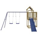 VidaXL Plac zabaw do ogrodu, impregnowane drewno sosnowe