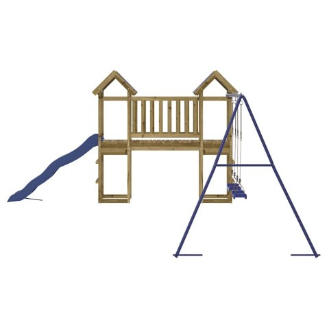 PLAC ZABAW DO OGRODU IMPREGNOWANE DREWNO SOSNOWE