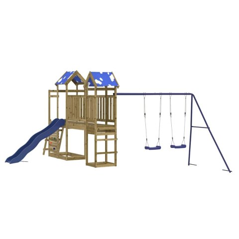 PLAC ZABAW DO OGRODU IMPREGNOWANE DREWNO SOSNOWE