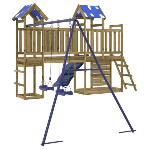 PLAC ZABAW DO OGRODU IMPREGNOWANE DREWNO SOSNOWE