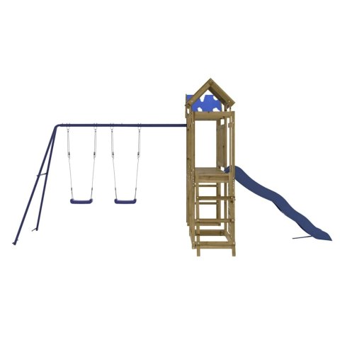 PLAC ZABAW DO OGRODU IMPREGNOWANE DREWNO SOSNOWE