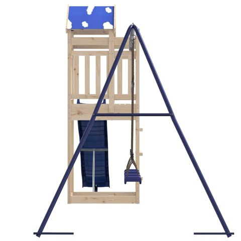 PLAC ZABAW DO OGRODU LITE DREWNO SOSNOWE