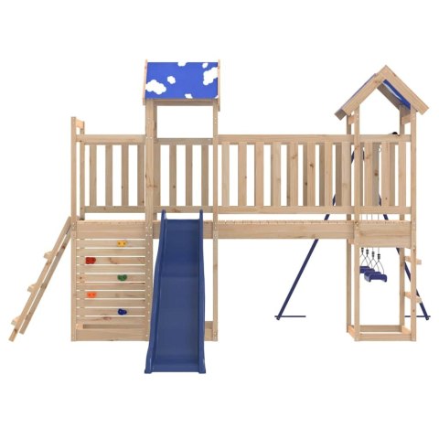 PLAC ZABAW DO OGRODU LITE DREWNO SOSNOWE