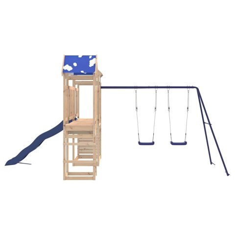 PLAC ZABAW DO OGRODU LITE DREWNO SOSNOWE