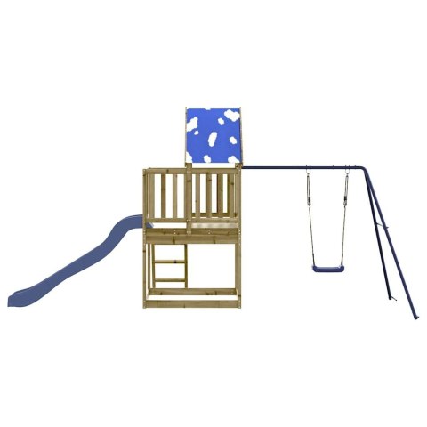 PLAC ZABAW DO OGRODU IMPREGNOWANE DREWNO SOSNOWE