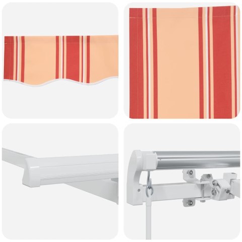 MARKIZA ZWIJANA WIELOKOLOROWE 400X200CM