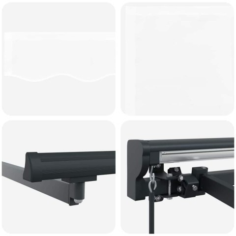 MARKIZA ZWIJANA BIAŁY 300X250CM TKANINA