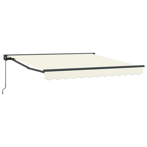 MARKIZA ZWIJANA KREMOWY 350X250CM TKANINA