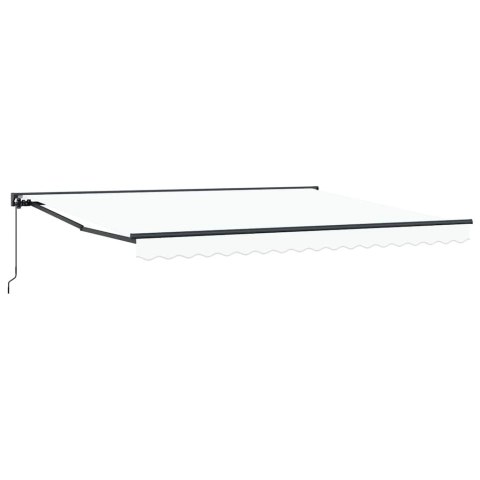 MARKIZA ZWIJANA BIAŁY 400X300CM TKANINA