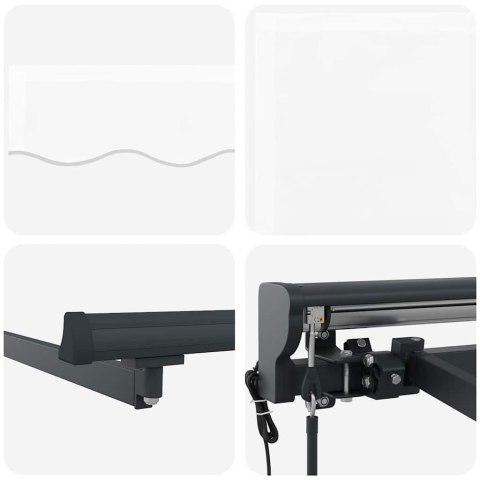 MARKIZA ZWIJANA BIAŁY 400X300CM TKANINA