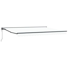 MARKIZA ZWIJANA BIAŁY 450X300CM TKANINA