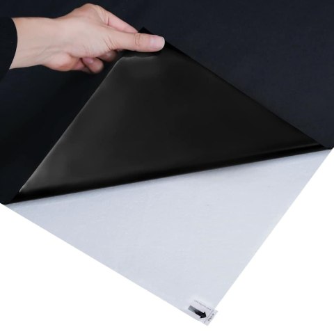 STATIC FILM DO OKIEN CZARNY 45X1000CM PVC