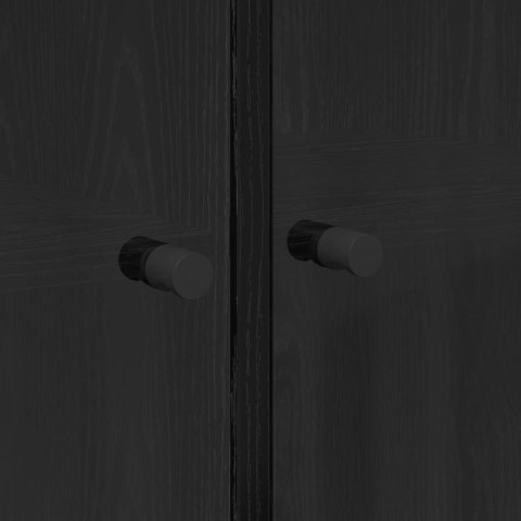 KOMODA CZARNY DĄB 68X37X142CM