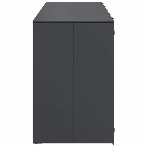 PRZECHOWALNIA NA 3 KOSZE NA ODPADY ANTRACYT