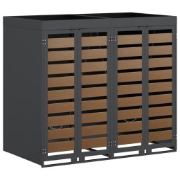 PRZECHOWALNIA NA 3 KOSZE NA ODPADY ANTRACYT