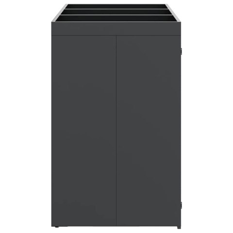 PRZECHOWALNIA NA 3 KOSZE NA ODPADY ANTRACYT