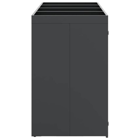 PRZECHOWALNIA NA 3 KOSZE NA ODPADY ANTRACYT