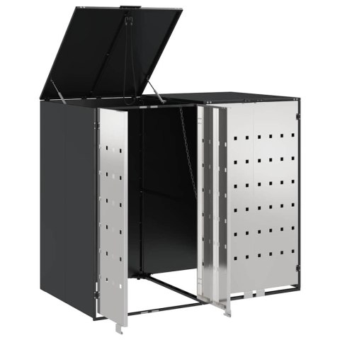 PRZECHOWALNIA NA 3 KOSZE NA ODPADY ANTRACYT