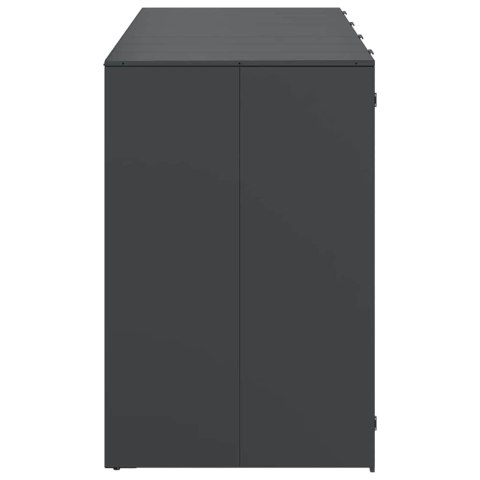 PRZECHOWALNIA NA 3 KOSZE NA ODPADY ANTRACYT