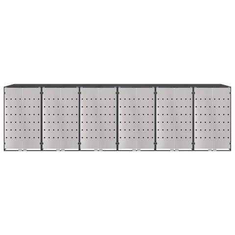 PRZECHOWALNIA NA 3 KOSZE NA ODPADY ANTRACYT