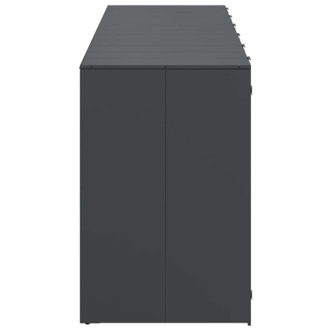 PRZECHOWALNIA NA 3 KOSZE NA ODPADY ANTRACYT