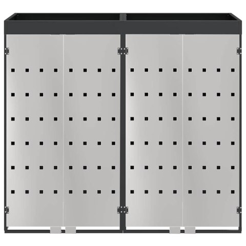 PRZECHOWALNIA NA 3 KOSZE NA ODPADY ANTRACYT