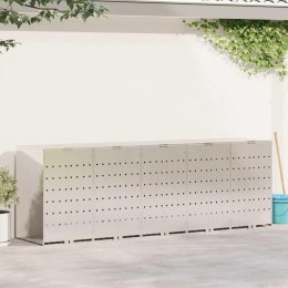 PRZECHOWALNIA NA 3 KOSZE NA ODPADY SREBRNY