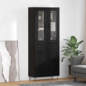 KOMODA CZARNY DĄB 69,5X34X180CM