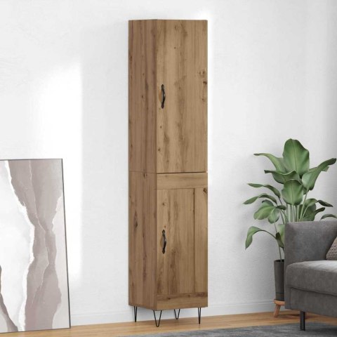 KOMODA DĄB RZEMIEŚLNICZY 69,5X34X180CM