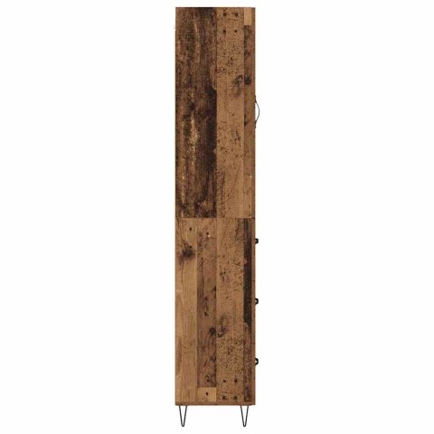 KOMODA Z SZUFLADĄ STARE DREWNO 69,5X34X180CM