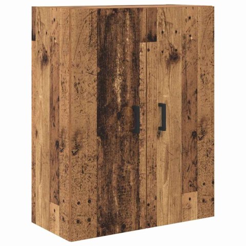 KOMODA MONTOWANE NA ŚCIANIE STARE DREWNO 69,5X34X180CM