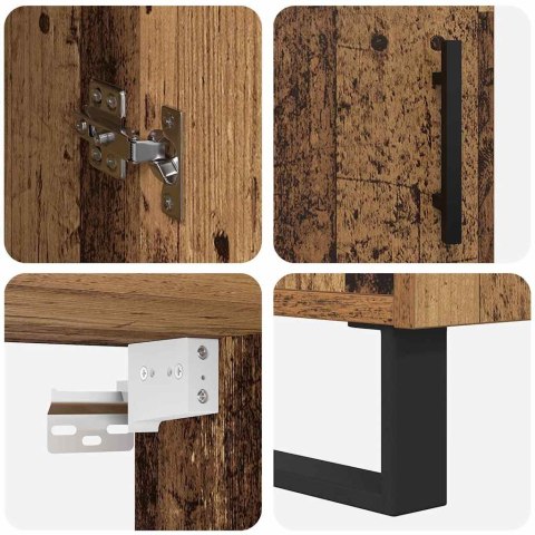 KOMODA STARE DREWNO 34,5X34X180CM