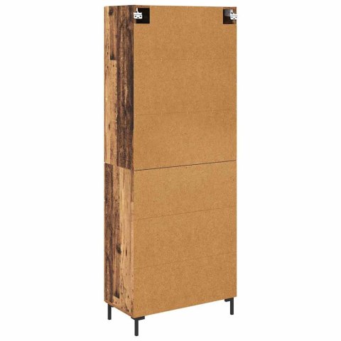 KOMODA Z SZUFLADĄ STARE DREWNO 69,5X34X180CM