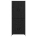 KOMODA CZARNY DĄB 69,5X34X180CM