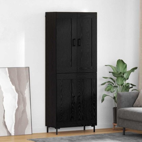 KOMODA CZARNY DĄB 69,5X34X180CM