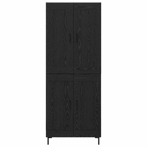 KOMODA CZARNY DĄB 69,5X34X180CM