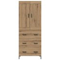 KOMODA Z SZUFLADĄ DĄB RZEMIEŚLNICZY 69,5X34X180CM