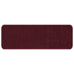 MATS ANTYPOŚLIZGOWE NA SCHODY 15 SZT. BORDOWY 60 X 25 CM PP