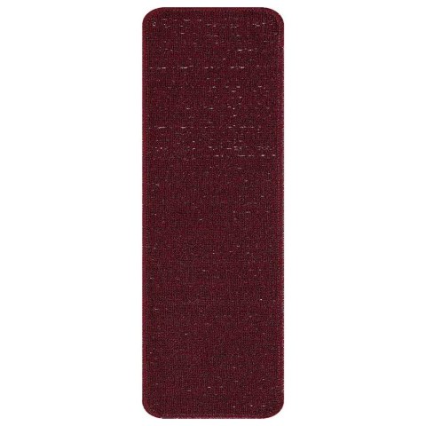 MATS ANTYPOŚLIZGOWE NA SCHODY 15 SZT. BORDOWY 60 X 25 CM PP