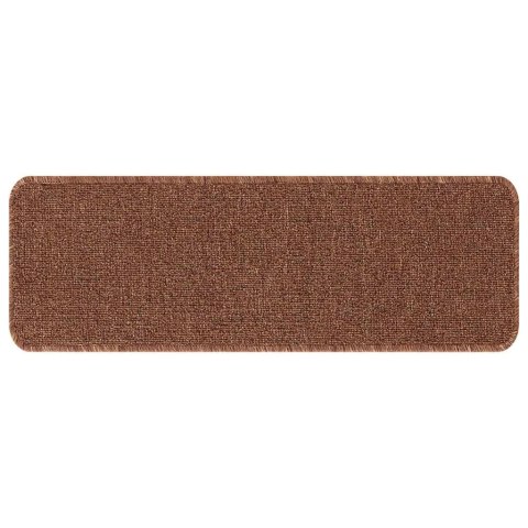 MATS ANTYPOŚLIZGOWE NA SCHODY 15 SZT. ŻÓŁTY 60X25CM PP