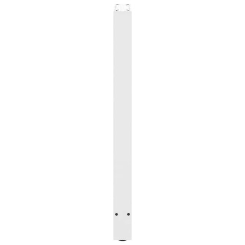 NOGI DO STOŁU BAROWEGO BIAŁE 2 SZT. 40X(100-101)CM STAL
