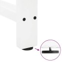 NOGI DO STOŁU BAROWEGO BIAŁE 2 SZT. 40X(100-101)CM STAL