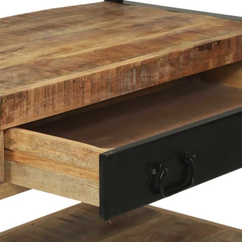 VidaXL Regał kuchenny Brązowy 80 x 40 x 160 cm Lite drewno mango