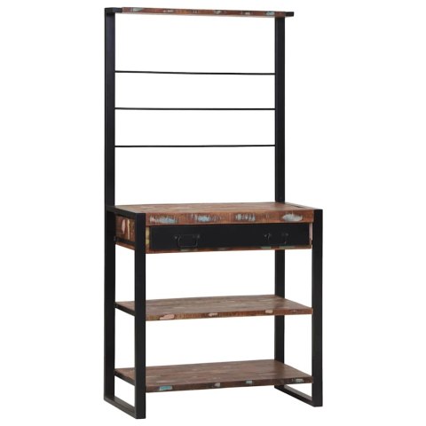 VidaXL Regał kuchenny Wielokolorowe 80 x 40 x 160 cm