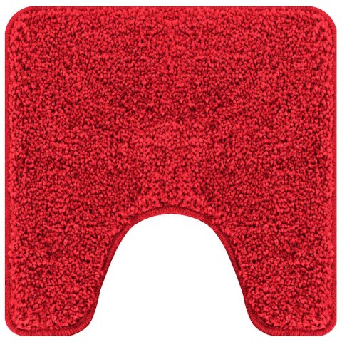 ZESTAW MAT ŁAZIENKOWYCH ANTYPOŚLIZGOWYCH 3 SZT. CZERWONY