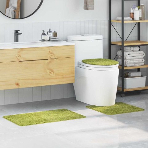 ZESTAW MAT ŁAZIENKOWYCH ANTYPOŚLIZGOWYCH 3 SZT. ZIELONY