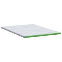 VidaXL Podkłady na materac Biały i zielony 140 x 200 cm